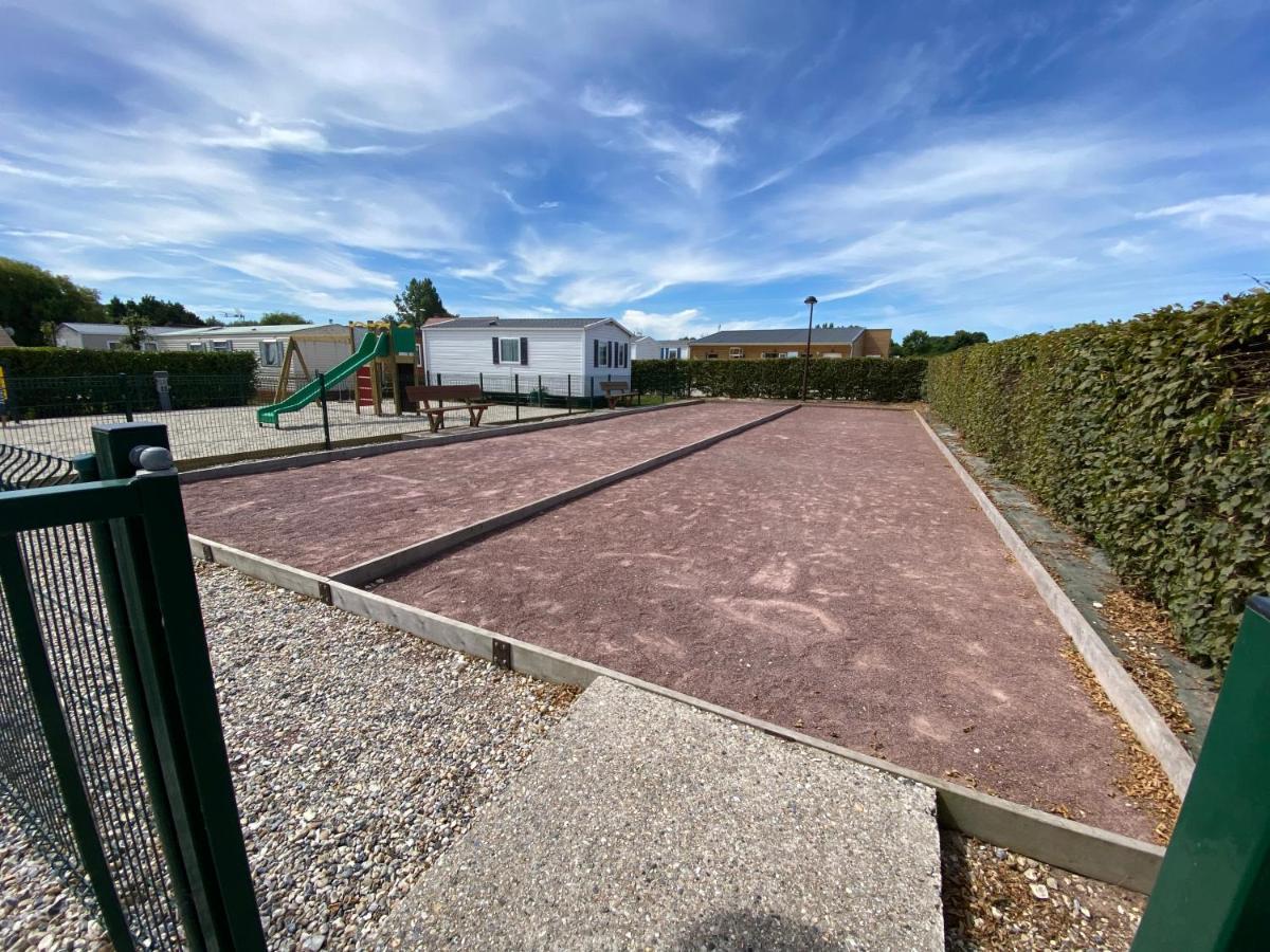 Camping Le Clos Savoye Biville-sur-Mer Luaran gambar